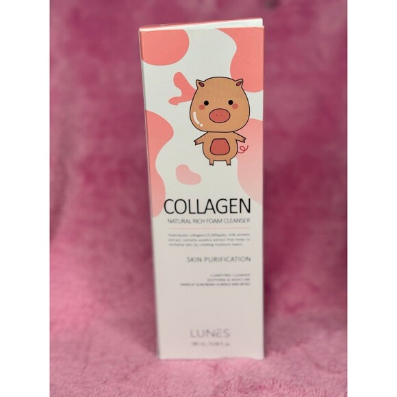 New! Korean Beauty Skin Care Collagen Foaming Cleanser BNIB NWT NIB Face Wash - Picture 1 of 1